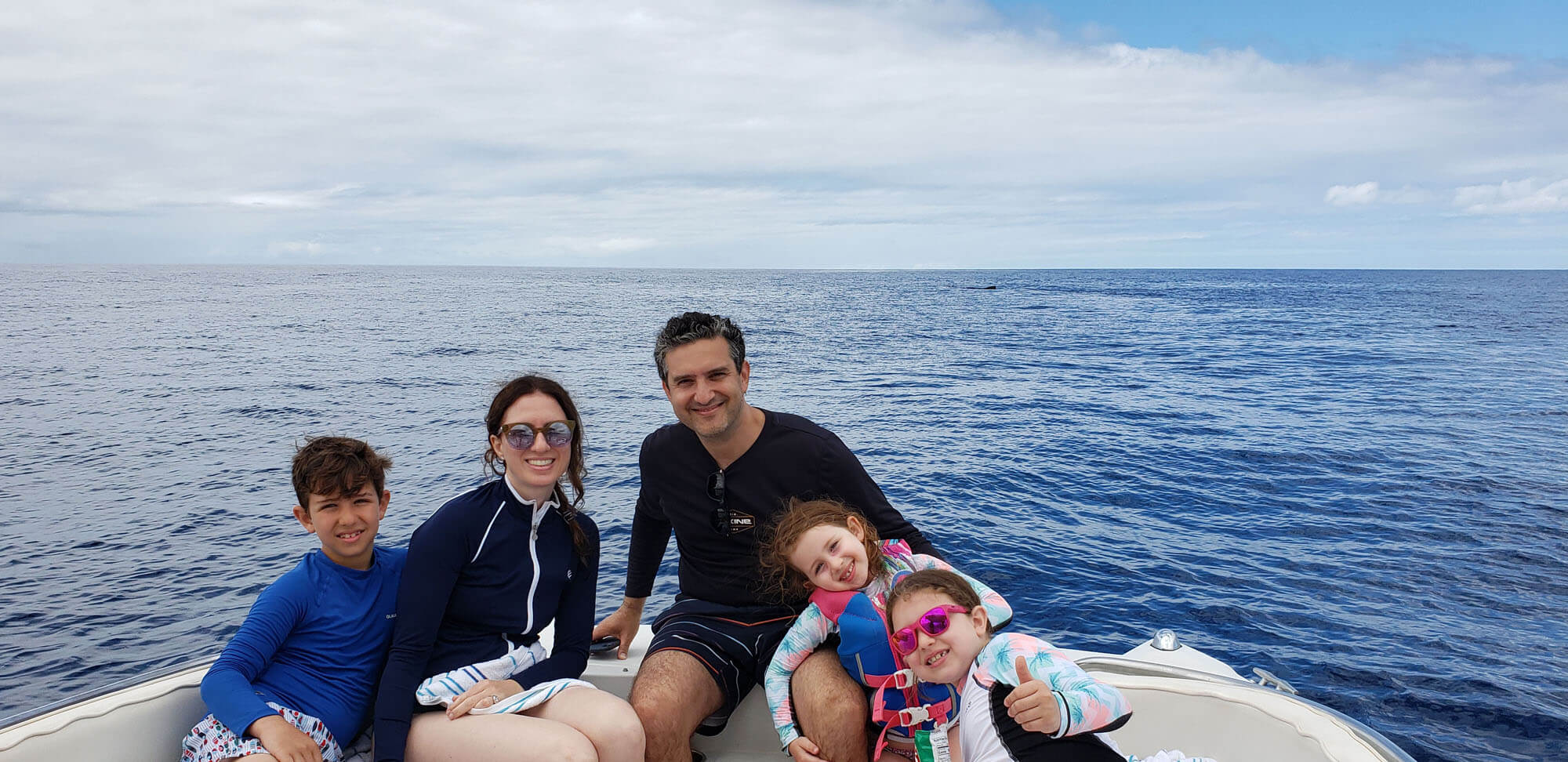 Family With a Whale in the Background