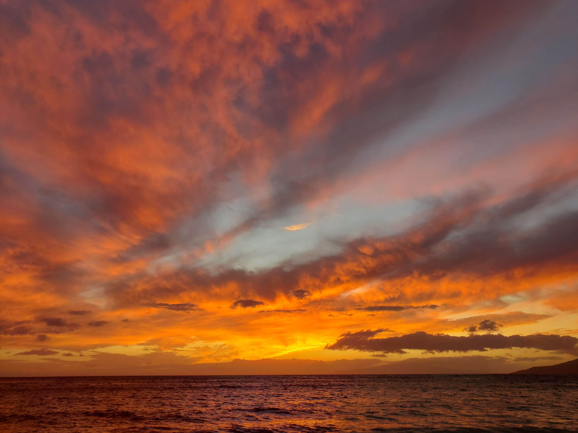 Sunset in Maui